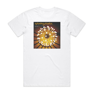 Xploding Plastix The Donca Matic Singalongs Album Cover T-Shirt White Xploding Plastix The Donca Matic Singalongs Album Cover T-Shirt White