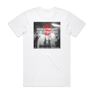 Xutos and Pontapes As Melhores Baladas Album Cover T-Shirt White Xutos and Pontapes As Melhores Baladas Album Cover T-Shirt White