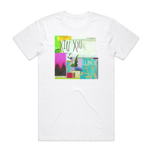 Xiu Xiu La Fort Album Cover T-Shirt White Xiu Xiu La Fort Album Cover T-Shirt White