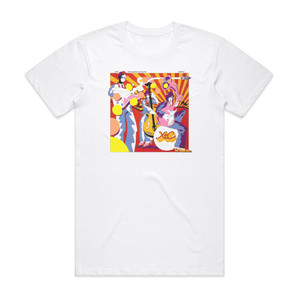 XTC Oranges Lemons 1 Album Cover T-Shirt White XTC Oranges Lemons 1 Album Cover T-Shirt White
