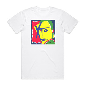 XTC Drums And Wires Album Cover T-Shirt White XTC Drums And Wires Album Cover T-Shirt White