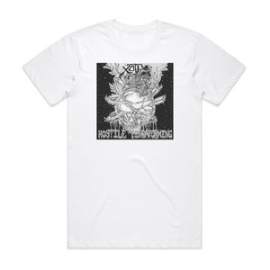 Xoth Hostile Terraforming Album Cover T-Shirt White
