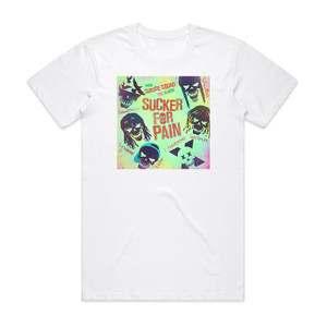 X Ambassadors Sucker For Pain 1 Album Cover T-Shirt White X Ambassadors Sucker For Pain 1 Album Cover T-Shirt White