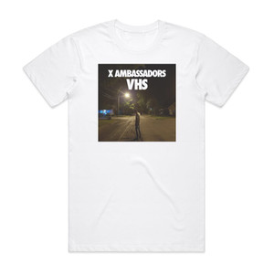 X Ambassadors Vhs Album Cover T-Shirt White X Ambassadors Vhs Album Cover T-Shirt White