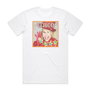 Xuxa O Circo 1 Album Cover T-Shirt White Xuxa O Circo 1 Album Cover T-Shirt White