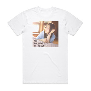 YUI Holidays In The Sun Album Cover T-Shirt White YUI Holidays In The Sun Album Cover T-Shirt White