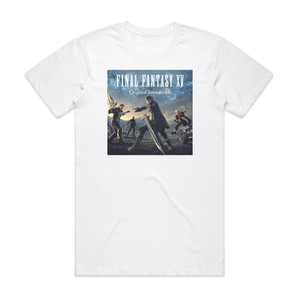 Yoko Shimomura Final Fantasy Xv Original Soundtrack Album Cover T-Shirt White
