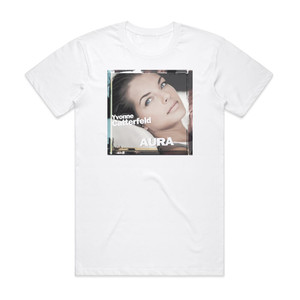 Yvonne Catterfeld Aura Album Cover T-Shirt White Yvonne Catterfeld Aura Album Cover T-Shirt White