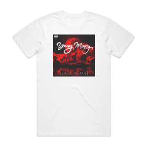 Young Money Rise Of An Empire 1 Album Cover T-Shirt White Young Money Rise Of An Empire 1 Album Cover T-Shirt White