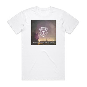 Yellowcard When Youre Through Thinking Say Yes Album Cover T-Shirt White Yellowcard When Youre Through Thinking Say Yes Album Cover T-Shirt White
