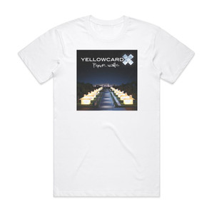 Yellowcard Paper Walls Album Cover T-Shirt White Yellowcard Paper Walls Album Cover T-Shirt White