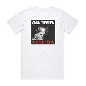 Yann Tiersen On Tour Album Cover T-Shirt White