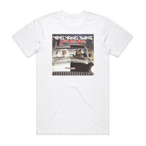 Ying Yang Twins United State Of Atlanta Album Cover T-Shirt White Ying Yang Twins United State Of Atlanta Album Cover T-Shirt White