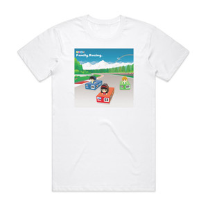 YMCK Family Racing Album Cover T-Shirt White YMCK Family Racing Album Cover T-Shirt White