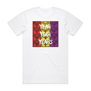 Yeah Yeah Yeahs Itunes Originals Album Cover T-Shirt White Yeah Yeah Yeahs Itunes Originals Album Cover T-Shirt White
