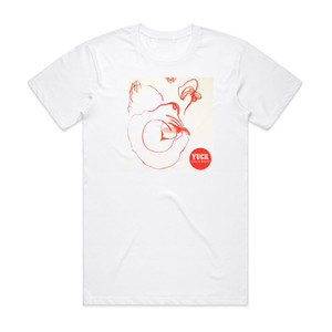 Yuck Glow Behold Album Cover T-Shirt White Yuck Glow Behold Album Cover T-Shirt White