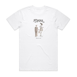Yodelice Tree Of Life Album Cover T-Shirt White Yodelice Tree Of Life Album Cover T-Shirt White