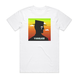 Yodelice Square Eyes Album Cover T-Shirt White Yodelice Square Eyes Album Cover T-Shirt White