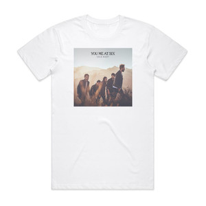 You Me At Six Cold Night Album Cover T-Shirt White You Me At Six Cold Night Album Cover T-Shirt White
