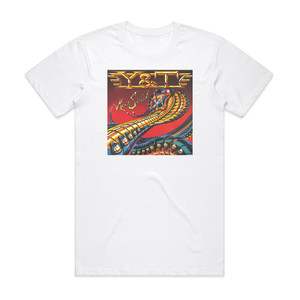 Y and T Mean Streak 1 Album Cover T-Shirt White Y and T Mean Streak 1 Album Cover T-Shirt White