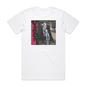 Y and T Down For The Count Album Cover T-Shirt White Y and T Down For The Count Album Cover T-Shirt White