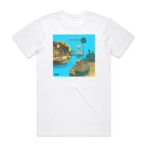 Yma Sumac Miracles Album Cover T-Shirt White Yma Sumac Miracles Album Cover T-Shirt White