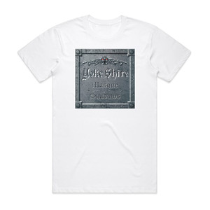 Yoke Shire Masque Of Shadows Album Cover T-Shirt White Yoke Shire Masque Of Shadows Album Cover T-Shirt White