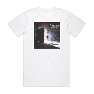 Yazoo Dont Go Album Cover T-Shirt White Yazoo Dont Go Album Cover T-Shirt White