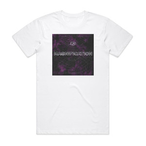 Yes Magnification Album Cover T-Shirt White Yes Magnification Album Cover T-Shirt White