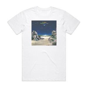 Yes Tales From Topographic Oceans Album Cover T-Shirt White Yes Tales From Topographic Oceans Album Cover T-Shirt White