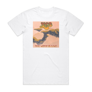 Yes The Word Is Live Album Cover T-Shirt White