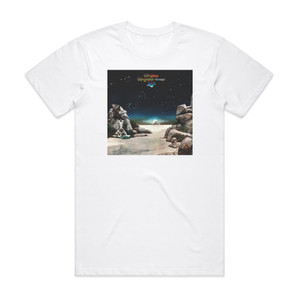 Yes Tales From Topographic Oceans 1 Album Cover T-Shirt White Yes Tales From Topographic Oceans 1 Album Cover T-Shirt White