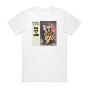 Yes Time And A Word 2 Album Cover T-Shirt White Yes Time And A Word 2 Album Cover T-Shirt White