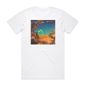 Yes Yesterdays Album Cover T-Shirt White Yes Yesterdays Album Cover T-Shirt White