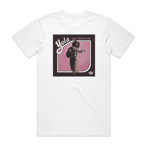 Yola Walk Through Fire Album Cover T-Shirt White Yola Walk Through Fire Album Cover T-Shirt White