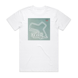 Yello Progress And Perfection Album Cover T-Shirt White Yello Progress And Perfection Album Cover T-Shirt White