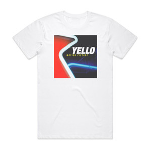 Yello Motion Picture Album Cover T-Shirt White Yello Motion Picture Album Cover T-Shirt White
