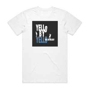 Yello Yello By Yello The Anthology 3 Album Cover T-Shirt White Yello Yello By Yello The Anthology 3 Album Cover T-Shirt White