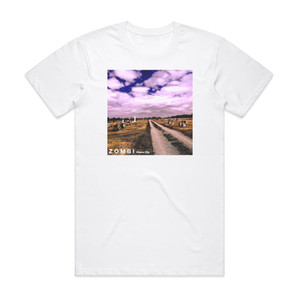 Zombi Evans City Album Cover T-Shirt White Zombi Evans City Album Cover T-Shirt White
