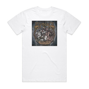Zrymgoll Mighty Tavern Album Cover T-Shirt White Zrymgoll Mighty Tavern Album Cover T-Shirt White