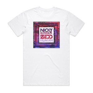 Zedd Human Album Cover T-Shirt White Zedd Human Album Cover T-Shirt White