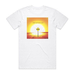 Zeromancer Zzyzx Album Cover T-Shirt White Zeromancer Zzyzx Album Cover T-Shirt White