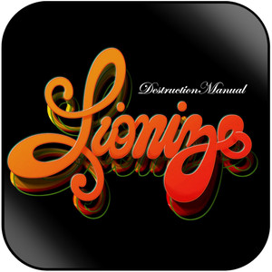 Lionize Destruction Manual Album Cover Sticker Lionize Destruction Manual Album Cover Sticker