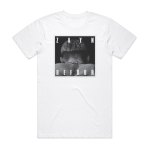 ZAYN Befour Album Cover T-Shirt White ZAYN Befour Album Cover T-Shirt White