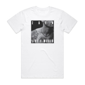 ZAYN Like I Would Album Cover T-Shirt White