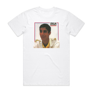 Zeca Pagodinho Zeca Pagodinho Album Cover T-Shirt White Zeca Pagodinho Zeca Pagodinho Album Cover T-Shirt White