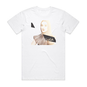 Zola Jesus Taiga Album Cover T-Shirt White Zola Jesus Taiga Album Cover T-Shirt White