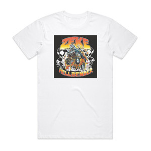 Zeke Hellbender Album Cover T-Shirt White Zeke Hellbender Album Cover T-Shirt White