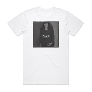 Zazie Cyclo Album Cover T-Shirt White Zazie Cyclo Album Cover T-Shirt White