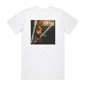 Zenobia La Fiebre Del Oro Live In Madrid Album Cover T-Shirt White Zenobia La Fiebre Del Oro Live In Madrid Album Cover T-Shirt White